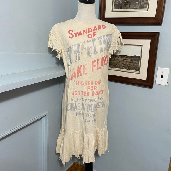 Vintage Flour Sack Dress - Picture 2 of 11